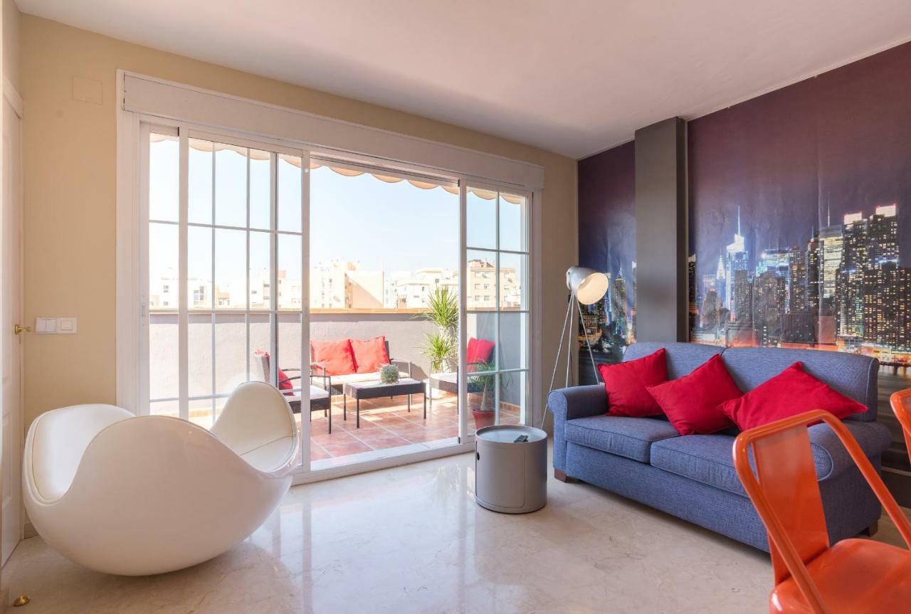 Gr3-Renovated Apt Next To Old Town With Cozy Terrace Málaga Exterior foto